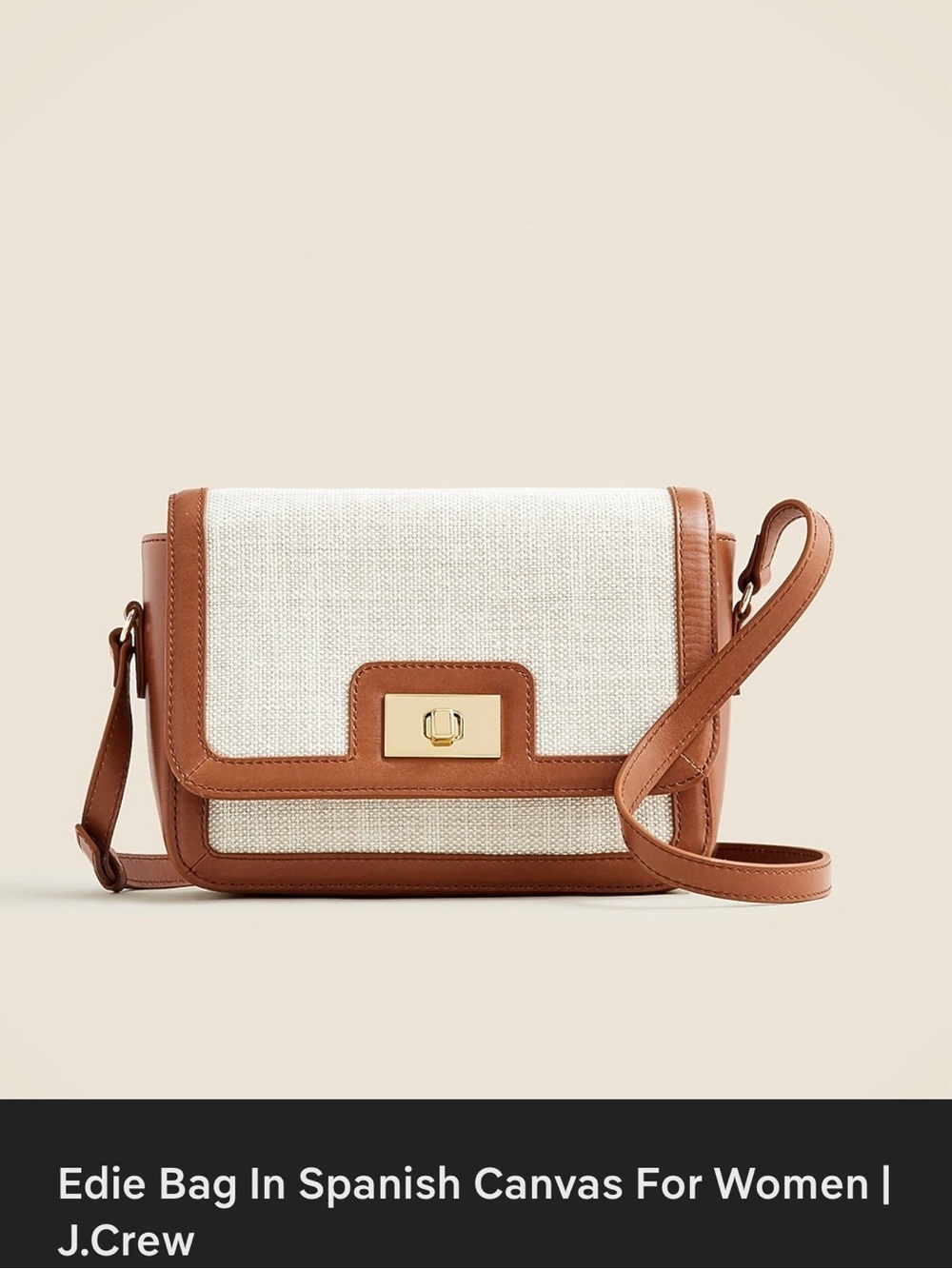 Jcrew Edie Spanish Crossbody Bag